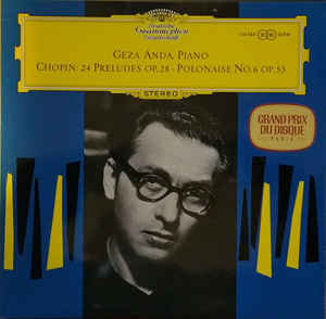CHOPIN - GEZA ANDA, PIANO (LP)