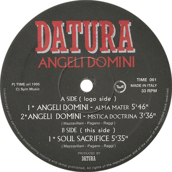 DATURA - ANGELI DOMINI