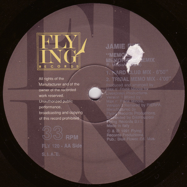 JAMIE DEE - MEMORIES MEMORIES (REMIX)