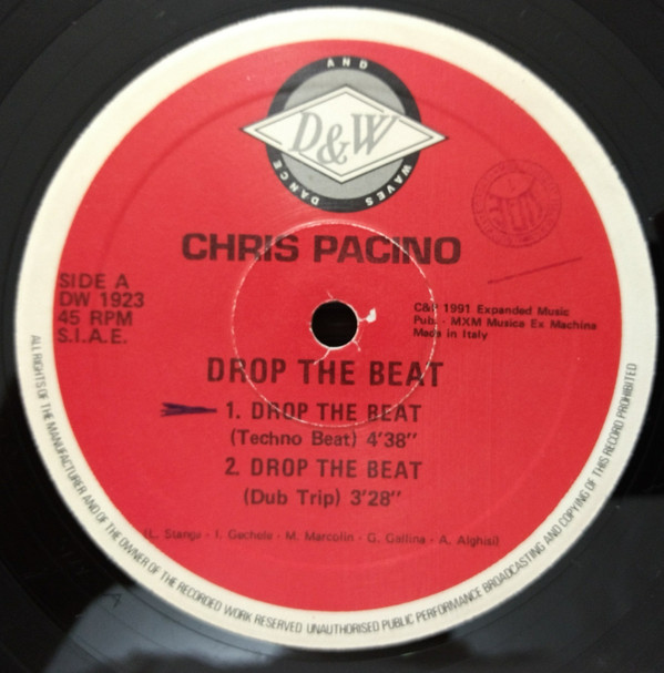 CHRIS PACINO - DROP THE BEAT