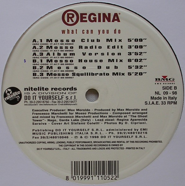 REGINA - WHAT CAN YOU DO
