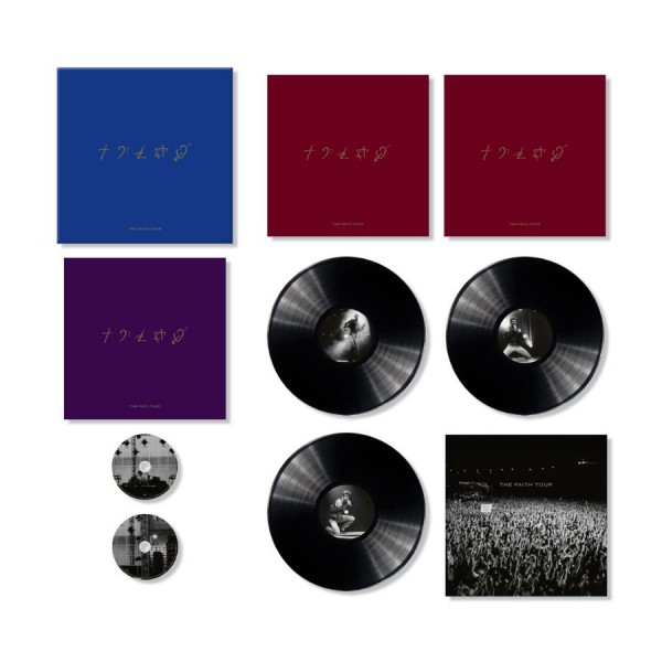 GEORGE MICHAEL - THE FAITH TOUR (3LP BLACK + 2CD + BOOK 139 PAGINE)