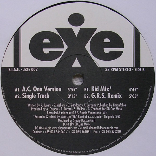 A.C. ONE - SING A SONG NOW NOW
