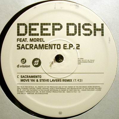 DEEP DISH FEAT. MOREL - SACRAMENTO E.P. 2