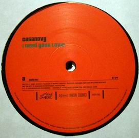 CASANOVY - I NEED YOUR LOVIN (RMX)