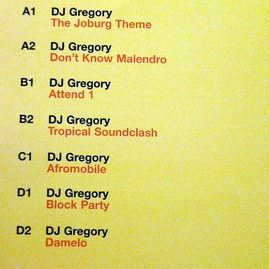 DJ GREGORY - IN THE HOUSE PART 1 (DP LP)