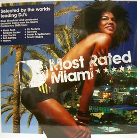 MOST RATED MIAMI - VARIOUS ARTIST (CD)