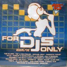 FOR DJ|S ONLY 2005/02 UNIVERSAL - VARIOUS ARTIST (DP CD)