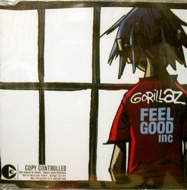 GORILLAZ - FEEL GOOD INC (CD|S)