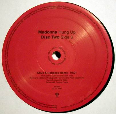 MADONNA - HUNG UP (REMIX CHUS & CEBALLOS)