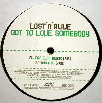 LOST N ALIVE - GOT TO LOVE SOMEBODY