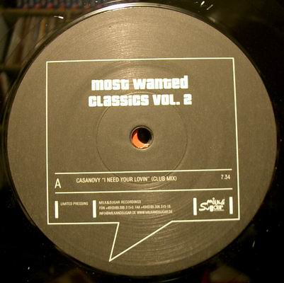 MOST WANTED - CLASSICS VOL. 2 (MILK & SUGAR)