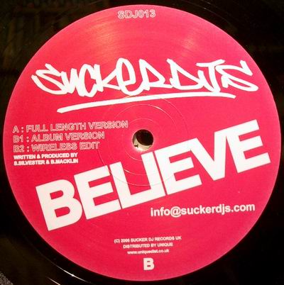 SUCKER DJS - BELIEVE