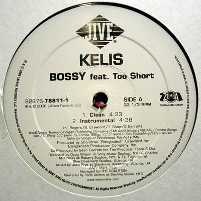 KELIS FEAT. TOO SHORT - BOSSY