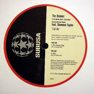 THE DRONEZ FEAT. SHAWNEE TAYLOR - CALL ME