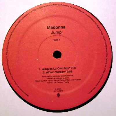 MADONNA - JUMP (DP)
