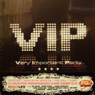 V.I.P. (VERY IMPORTANT PARTY) - VARIOUS ARTIST (4 CD)