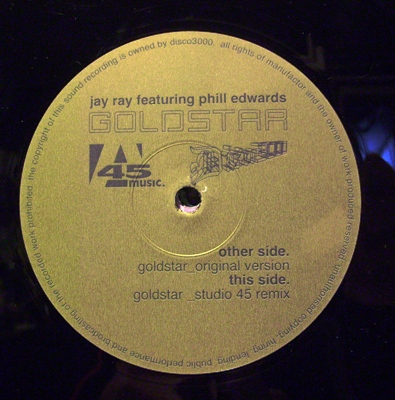 JAY RAY FEAT. PHIL EDWARDS - GOLDSTAR