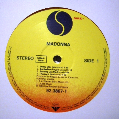 MADONNA - MADONNA (COLOURED VINYL)
