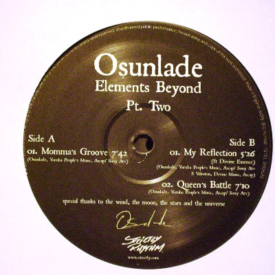 OSUNLADE - ELEMENTS BEYOND PT. TWO