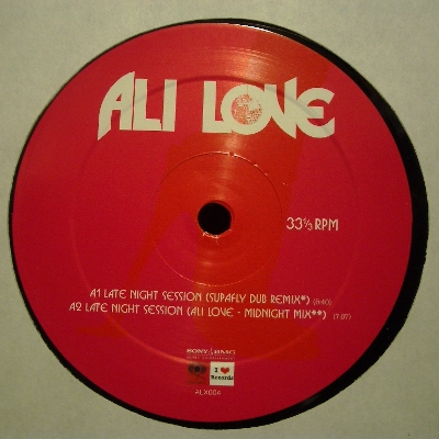 ALI LOVE - LATE NIGHT SESSION