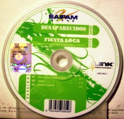 DESAPARECIDOS - FIESTA LOCA (CD|S)