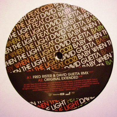 DAVID GUETTA FEAT. COZI - BABY WHEN THE LIGHT