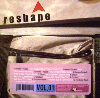 RESHAPE VOL. 1 - VARIOUS ARTIST (CD)