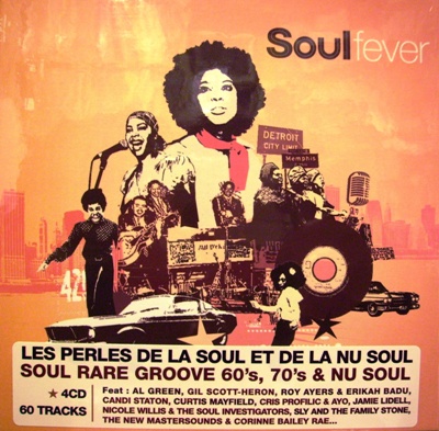 SOUL FEVER - VARIOUS ARTIST (4 CD) UNMIXED