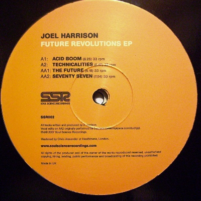 JOEL HARRISON - FUTURE REVOLUTIONS EP