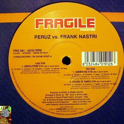 PERUZ VS. FRANK NASTRI - ABSOLUTRIBE/KARMATIKO/DRUMS OF SAMUI