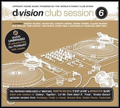 D-VISION CLUB SESSION VOL.6 - VARIOUS ARTIST (2 CD)