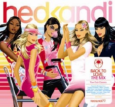 HED KANDI 77 BACK TO LOVE: THE MIX - VARIOUS ARTIST (3 CD)