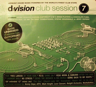 D-VISION CLUB SESSION VOL.7 - VARIOUS ARTIST (2 CD)
