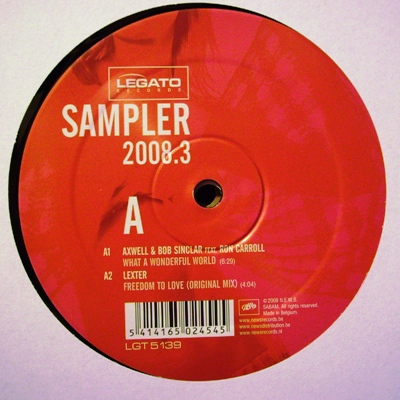LEGATO SAMPLER 2008.3 - VARIOUS ARTIST
