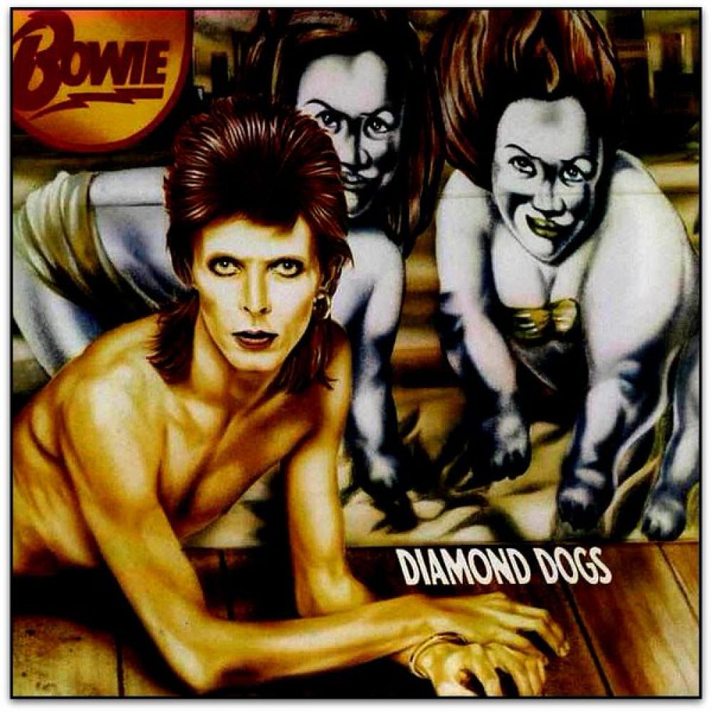 DAVID BOWIE - DIAMOND DOGS (LP RED VINYL)