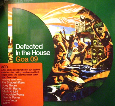 DEFECTED IN THE HOUSE GOA 09 - VARIOUS ARTIST (3 CD) MIXED