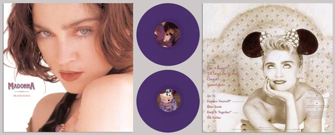 MADONNA - PRAYER DANCE (PURPLE VINYL LP)