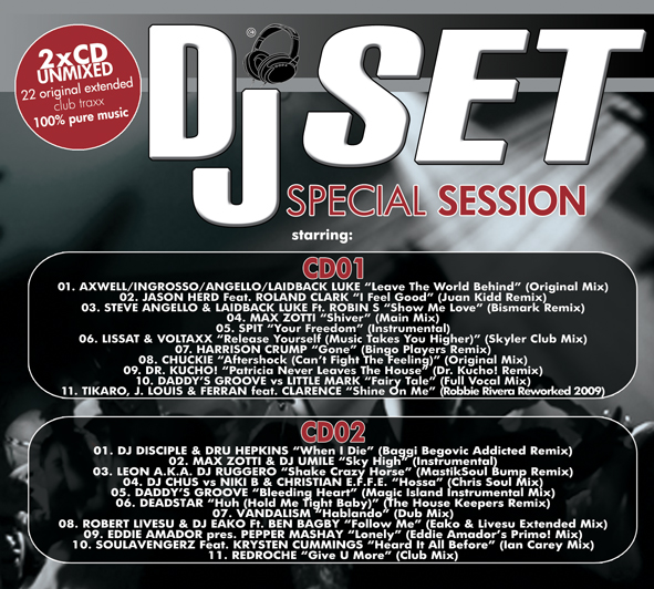 DJ SET - SPECIAL SESSION (2 CD)