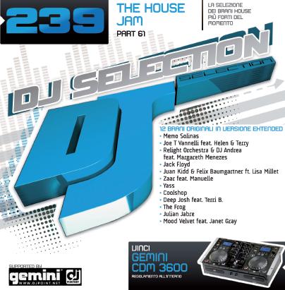 DJ SELECTION 239 - THE HOUSE JAM PART 61 (CD)
