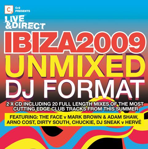 LIVE & DIRECT IBIZA 2009 UNMIXED - VARIOUS ARTIST (2 CD)