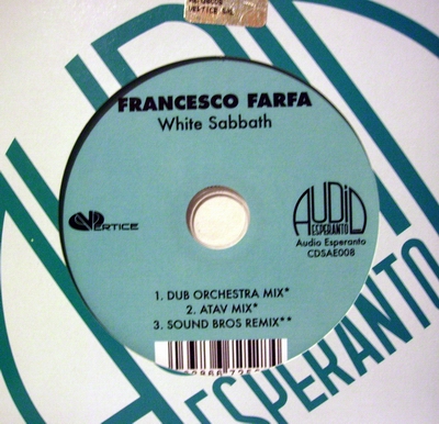 FRANCESCO FARFA - WHITE SABBATH (CD|S)