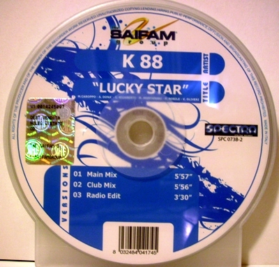 K88 - LUCKY STAR (CD|S)