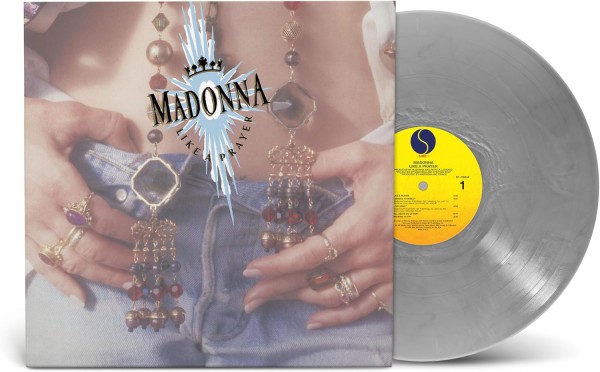MADONNA - LIKE A PRAYER (SILVER COLOUR) (LP)
