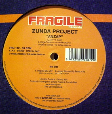 ZUNDA PROJECT - ANZAP (CD|S)