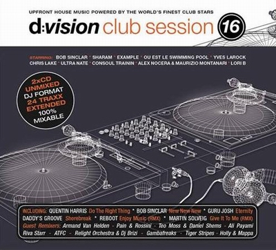 D-VISION CLUB SESSION VOL.16 THE REMIXES - VARIOUS ARTIST (2 CD)