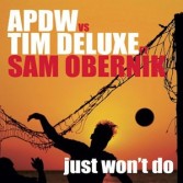 APDW VS. TIM DELUXE FEAT. SAM OBERNIK - JUST WON|T DO (CD|S)
