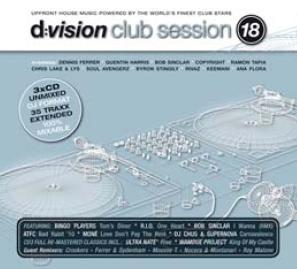 D-VISION CLUB SESSION VOL.18 THE REMIXES - VARIOUS ARTIST (3 CD)