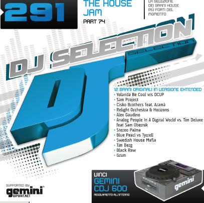 DJ SELECTION 291 - THE HOUSE JAM PART. 74 (CD)