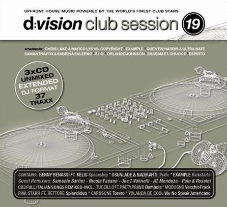 D-VISION CLUB SESSION VOL.19 THE REMIXES - VARIOUS ARTIST (3 CD)